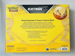 Pokemon TCG Hisuian Electrode V Box - Sealed - Image 2