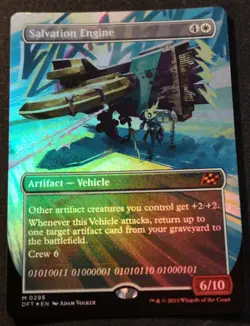 Salvation Engine - Foil - Borderless - DFT - MTG - NM - EN - 0295 - Image 1