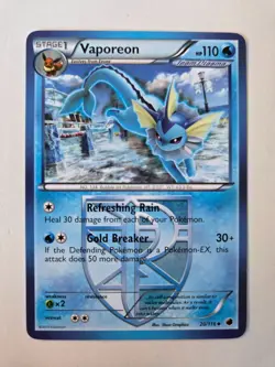 Pokemon Vaporeon 20/116 - Plasma Freeze - Image 1