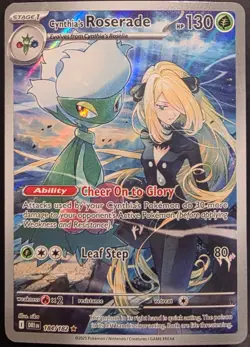 Cynthia's Roserade #184 Pokemon Destined Rivals - Image 1