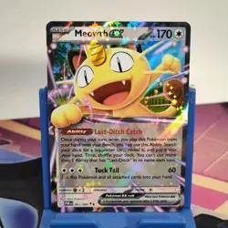 Meowth ex 062/088 Perfect Order Holo Double Rare Pokemon TCG - Image 1