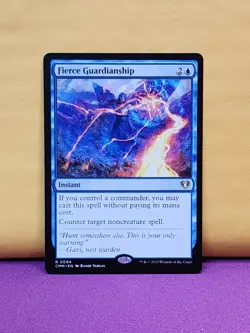 1x Fierce Guardianship, NM, Commander Masters (CMM), Magic: the Gathering, MtG - Image 1