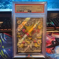 Pokemon Alakazam ex 215/091 PSA 10 Shiny Ultra Rare PAF 2024 - Image 3