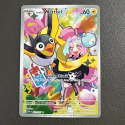 Ionos Wattrel 231/217 IR Illustration Rare Ascended Heroes Pokemon NM - Image 1