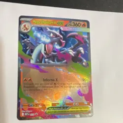 Pokemon MEPMega Charizard X EX Holo Black Star Promo 360 HP - Image 1