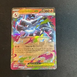 Pokemon Phantasmal Flames #013/094 Mega Charizard X ex - Image 1