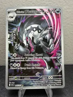 Galarian Obstagoon 245/217 - Pokemon TCG - Ascended Heroes Illustration Rare - Image 1