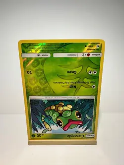 Caterpie 1/149 Common SM Base Set Pokemon Reverse Holo Near Mint - Image 2