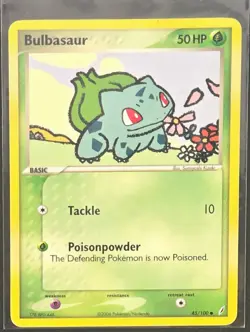Bulbasaur 45/100 EX Crystal Guardians Common Pokemon 2006 - Image 1