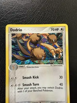 Pokemon TCG Dodrio 26/106 Emerald Reverse Holo Stamped LP - Image 2