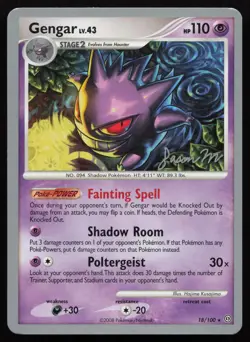 Gengar 18/100 Rare World Championship Decks Pokemon NM - Image 1