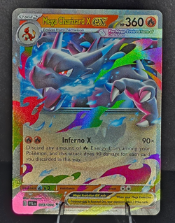 Mega Charizard X ex Double Rare ME02: Phantasmal Flames 013/094 NM Pokemon TCG - Image 1