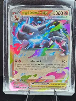 Mega Charizard X ex Double Rare ME02: Phantasmal Flames 013/094 NM Pokemon TCG - Image 3