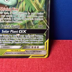 Venusaur & Snivy GX Ultra Rare SM - Cosmic Eclipse 1/236 NM Holofoil - Pokemon - Image 4