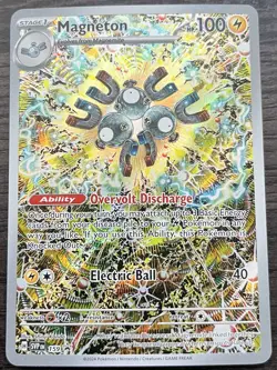 Magneton 159 Pokemon TCG Scarlet & Violet ETB Promo Holo MINT NM - Image 1