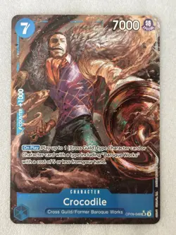 Crocodile OP09-046 Alt Art Emperors in the New World English One Piece - Image 1