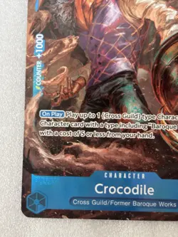 Crocodile OP09-046 Alt Art Emperors in the New World English One Piece - Image 5