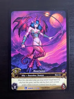 World of Warcraft WoW TCG Promo - EA Hesriana - Image 1