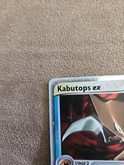 2003 Pokemon EX Sandstorm Kabutops Holo #97/100 Poor Condition - Image 3