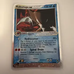 2003 Pokemon EX Sandstorm #97/100 Kabutops ex Holo - Image 1