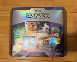 Disney Lorcana TCG Rise of the Floodborn Booster Box, Gift Set D100, 3x Sleeved - Image 3