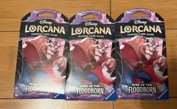 Disney Lorcana TCG Rise of the Floodborn Booster Box, Gift Set D100, 3x Sleeved - Image 4
