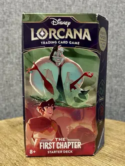 Disney LORCANA: The First Chapter TCG STARTER DECK (EMERALD & RUBY) • SEALED - Image 1