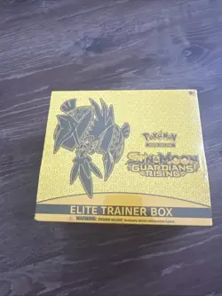 Pokemon TCG Sun & Moon Guardians Rising ETB Elite Trainer Box Sealed As Pictured - Image 1