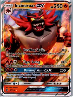 NM - Incineroar GX #27/149 | Ultra Rare | SM Base Set - Image 1