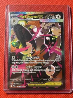 Mega Lopunny ex Special Illustration Rare Phantasmal Flames 128/094 NM Pokemon - Image 1