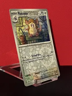 Pokemon TCG Scarlet and Violet - 151 Raticate 020/165 Reverse Holo - Image 2