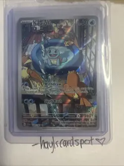 Squirtle 148/142 🌊💙 Illustration Rare Stellar Crown - NM/ Pokemon TCG - Image 3