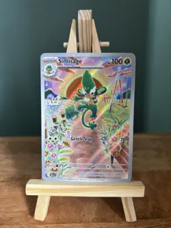 Simisage 090/086 IR Illustration Rare Black Bolt English, Pokemon TCG - NM - Image 1