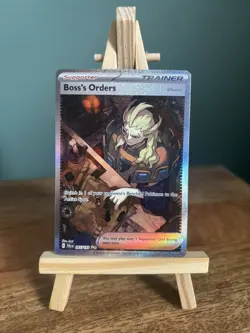 Boss's Orders 265/193 SIR Special Illustration Rare, Paldea Evolved, Pokemon TCG - Image 1