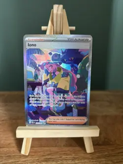 Iono 237/091 SIR Special Illustration Rare Paldean Fates, Pokemon TCG - NM - Image 1