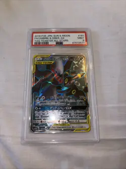 Pokemon Umbreon & Darkrai GX Tag Team All Stars Card 181/173 PSA 9! - Image 1