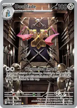 Pokemon • Doublade • 098/088 • Perfect Order • Illustration Rare Holo NM - Image 1
