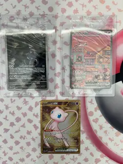 Pokemon TCG - 151 UPC Promo Set Mew SVP053, Mew ex 205/165 Mewtwo SVP052 Sealed - Image 1