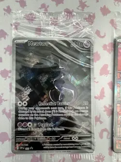 Pokemon TCG - 151 UPC Promo Set Mew SVP053, Mew ex 205/165 Mewtwo SVP052 Sealed - Image 2