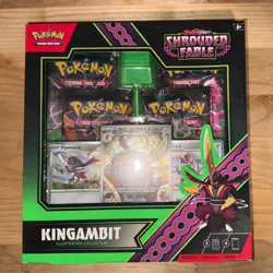 Pokemon Shrouded Fable SV6.5 Kingambit Illustration Collection SV6.5 New Sealed - Image 1