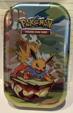 Pokemon Prismatic Evolutions SV8.5 Jolteon Mini Tin Factory Sealed 🌟✨🌙💫 - Image 1