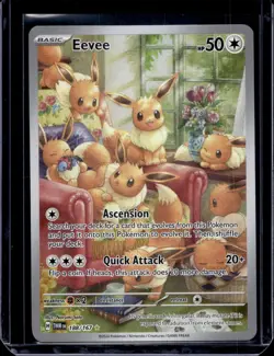 Pokemon SV06: Twilight Masquerade Eevee 188/167 - Image 1