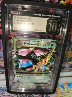 Pokemon CGC Pristine 10 M Venusaur EX Low Pop - Image 1