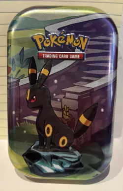 Pokemon Prismatic Evolutions SV8.5 Umbreon Mini Tin Factory Sealed 🌟✨🌙💫 - Image 1