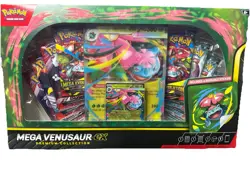 Pokemon TCG Mega Venusaur Ex Premium Grass Type Collection Box - Image 1
