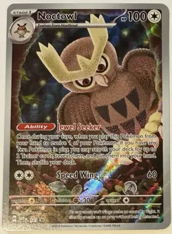 Noctowl Pokemon (2024) Scarlet & Violet Promo 141 Near Mint - Image 1
