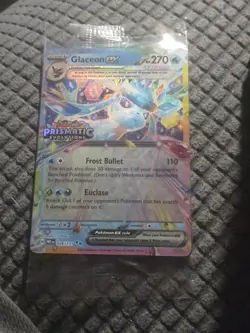 Pokemon Glaceon ex - Prismatic Evolutions Stamp Promo 026/131 Sealed - Image 1