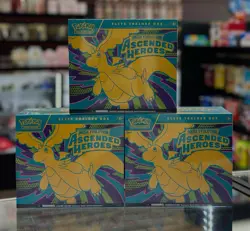 Pokemon Elite Trainer Box Mega Evolution Ascended Heroes Dragonite (1 Box) - Image 1