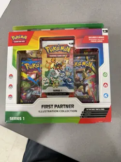 Pokemon TCG First Partner Illustration Collection Series 1 New Sealed - Image 1