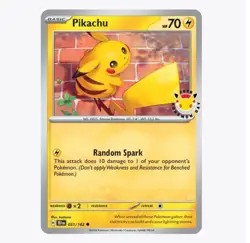 Pokemon 2026 Day Mega Evolution Phantasmal Flames Box w/ Pikachu Promo 5 PACK - Image 3